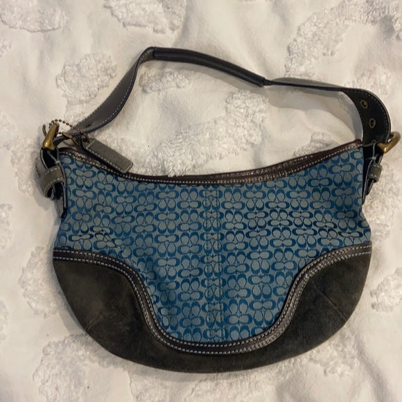 Coach mini signature hobo bag - Picture 1 of 5